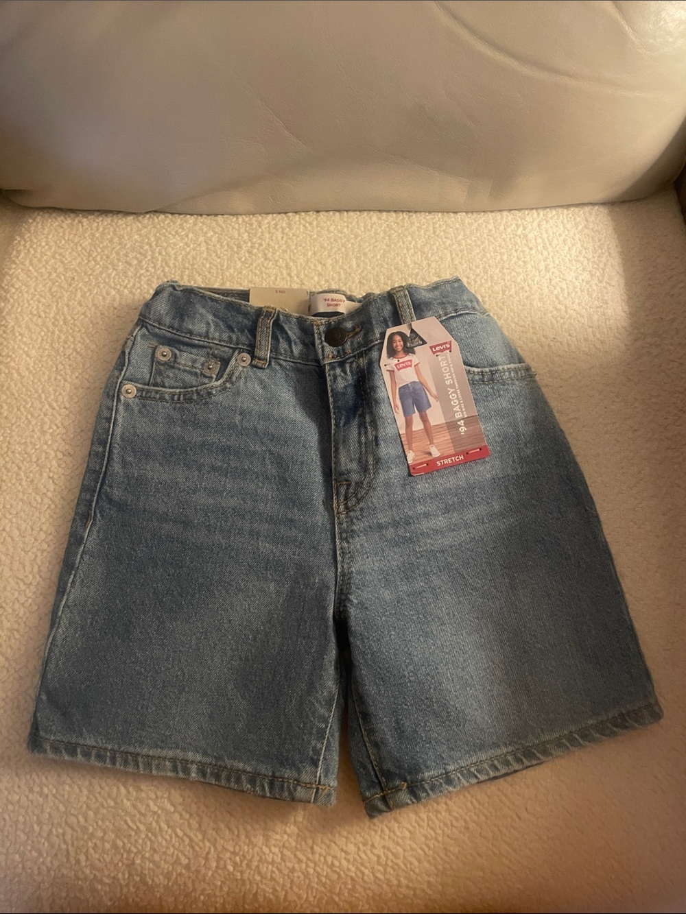 Levi's Light Blue Kids' Denim‎ Shorts